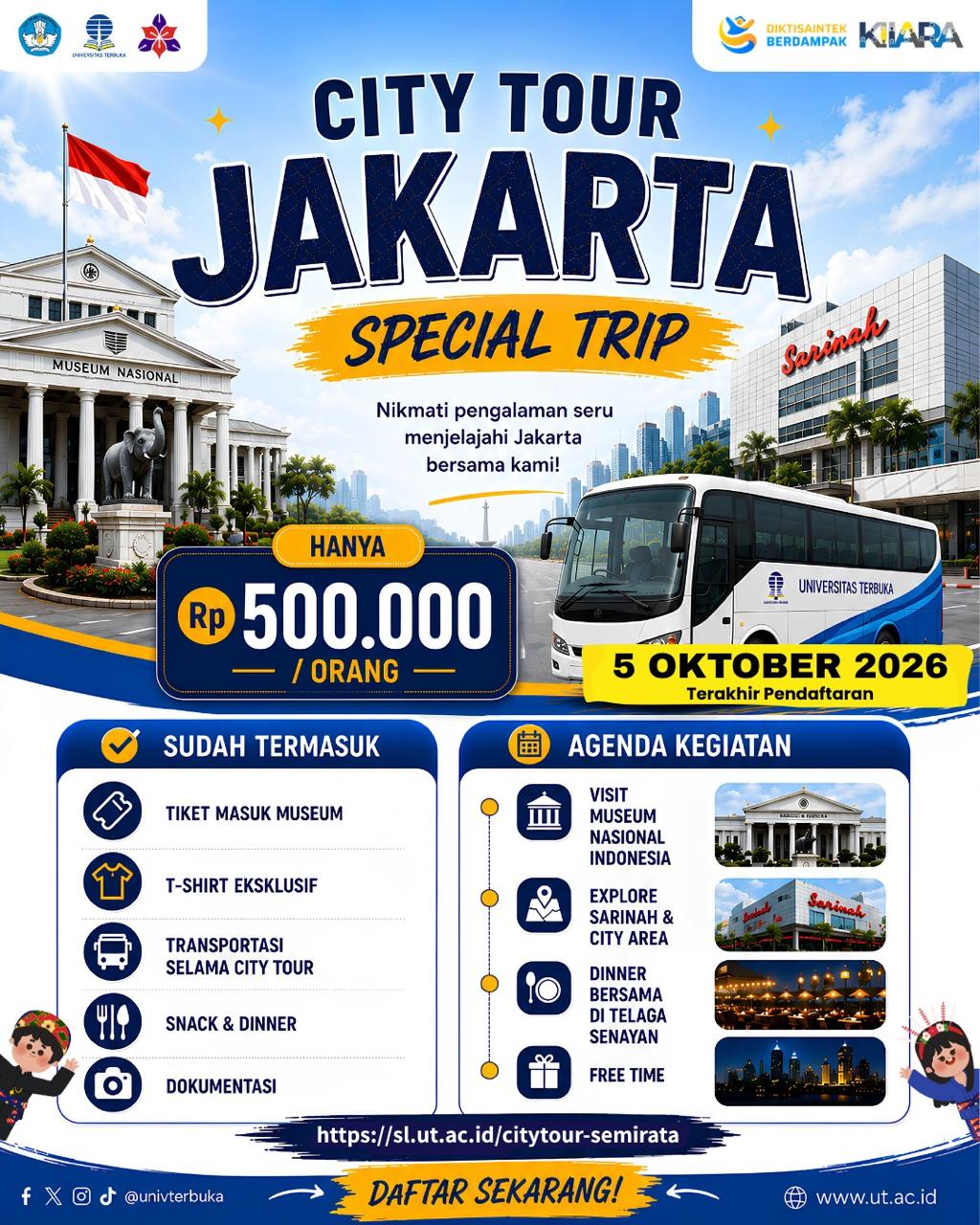 City Tour Flyer SEMIRATA 2026
